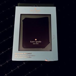 Kate Spade Sticker Pocket/Cardholder for Phone (Brand New)
